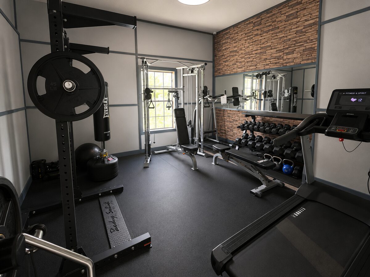 Aspen House on-site gym