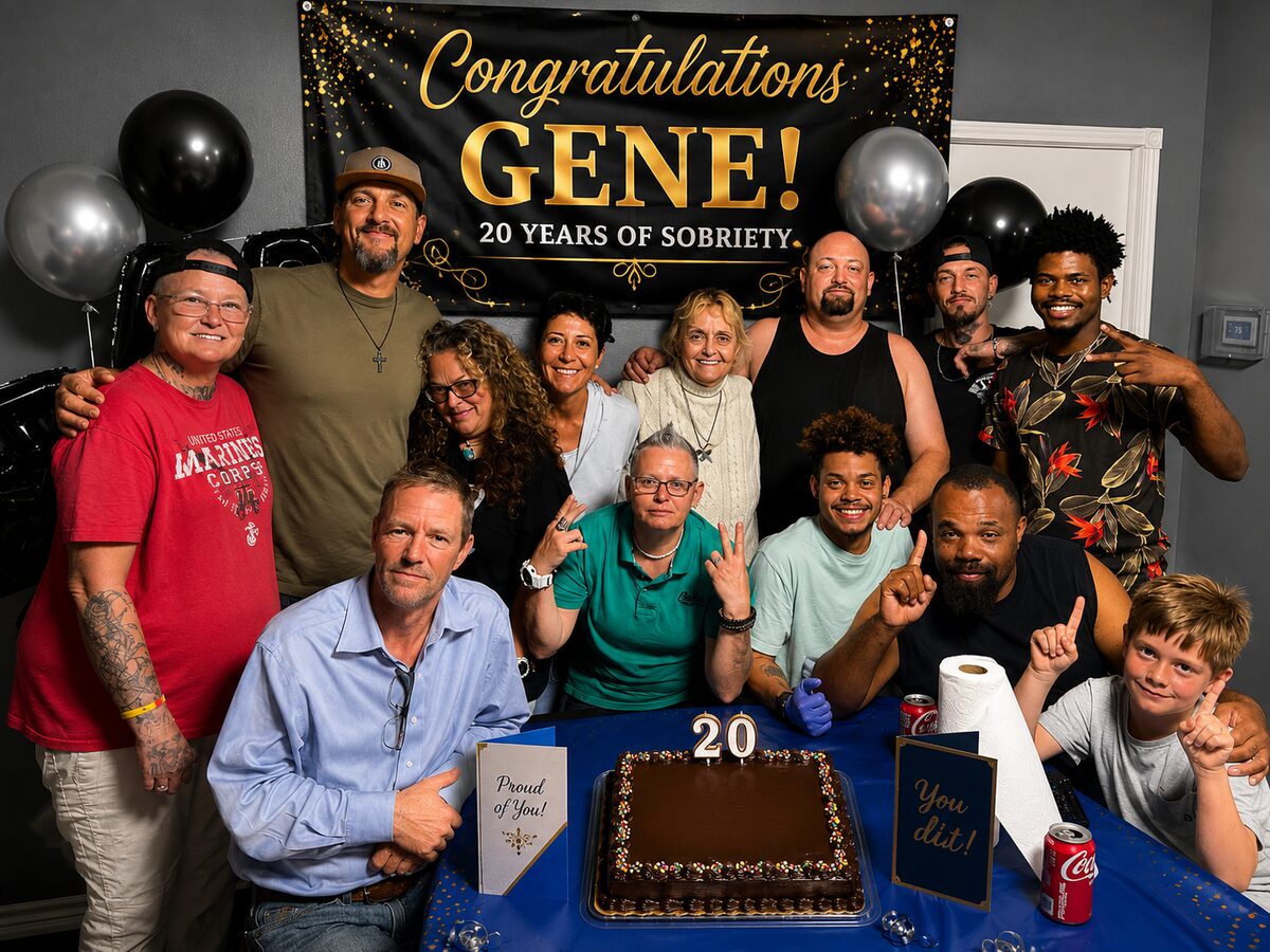 Gene, the owner, celebrating 20 years of sobriety — Revive Recovery Homes